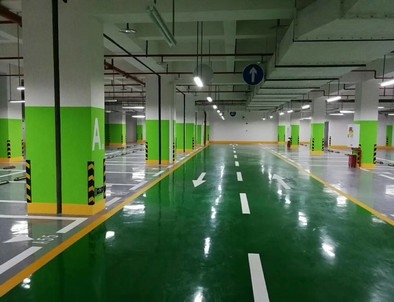赤峰赤峰停车场标线施工